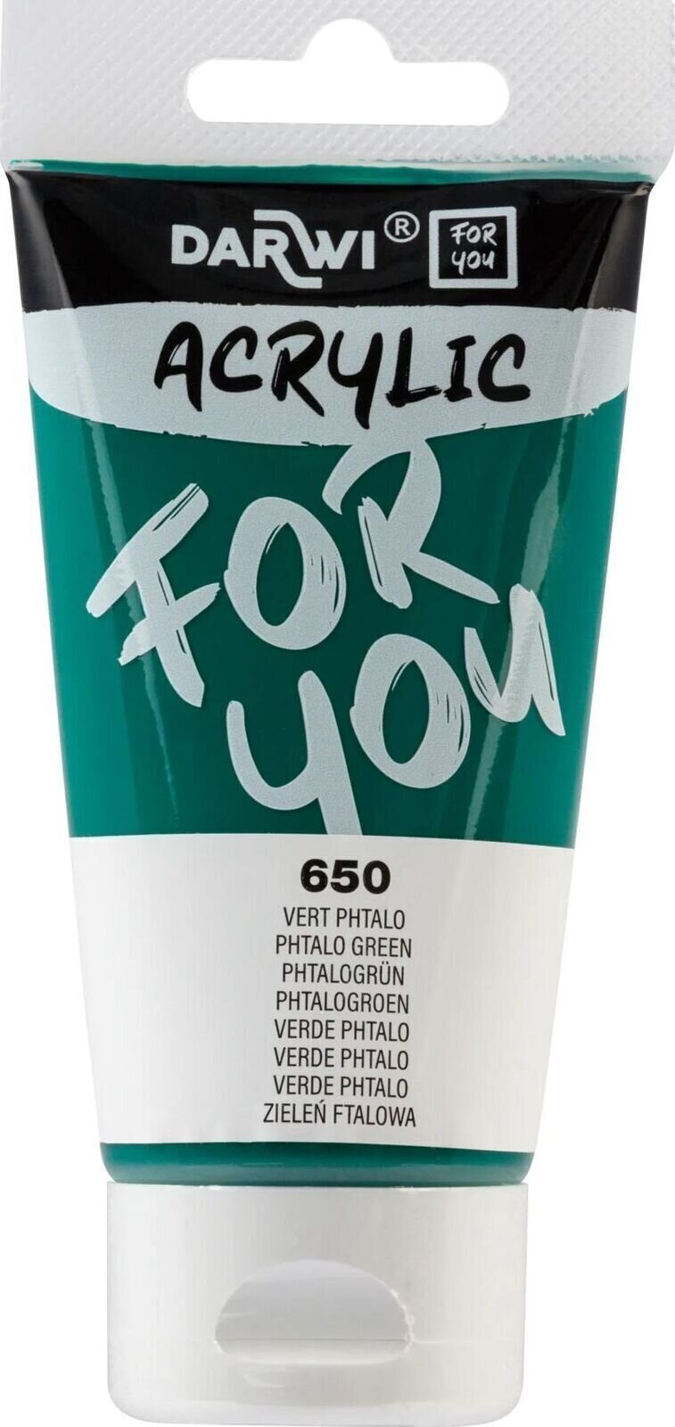 Darwi DFY Akrylová barva Phtalo Green 75 ml 1 ks