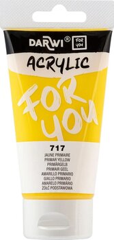 Culoare acrilică Darwi DFY Vopsea acrilică Primary Yellow 75 ml 1 buc. - 1