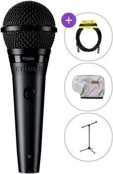 Dinamikus énekmikrofon Shure PGA58-XLR SET Dinamikus énekmikrofon - 1