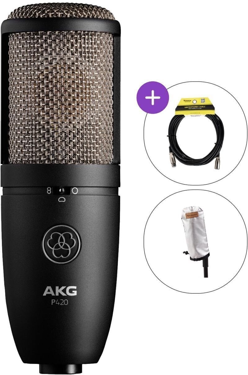Kondenzatorski studijski mikrofon AKG P420 SET Kondenzatorski studijski mikrofon