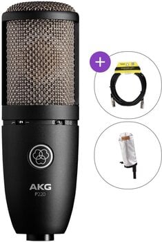 Kondenzatorski studijski mikrofon AKG P220 SET Kondenzatorski studijski mikrofon - 1
