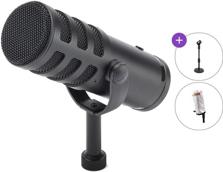 USB-s mikrofon Samson Q9U SET USB-s mikrofon - 1