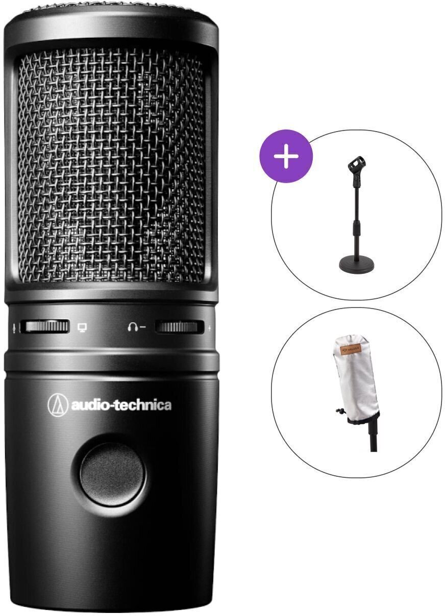 USB Mikrofon Audio-Technica AT2020USBX SET USB Mikrofon