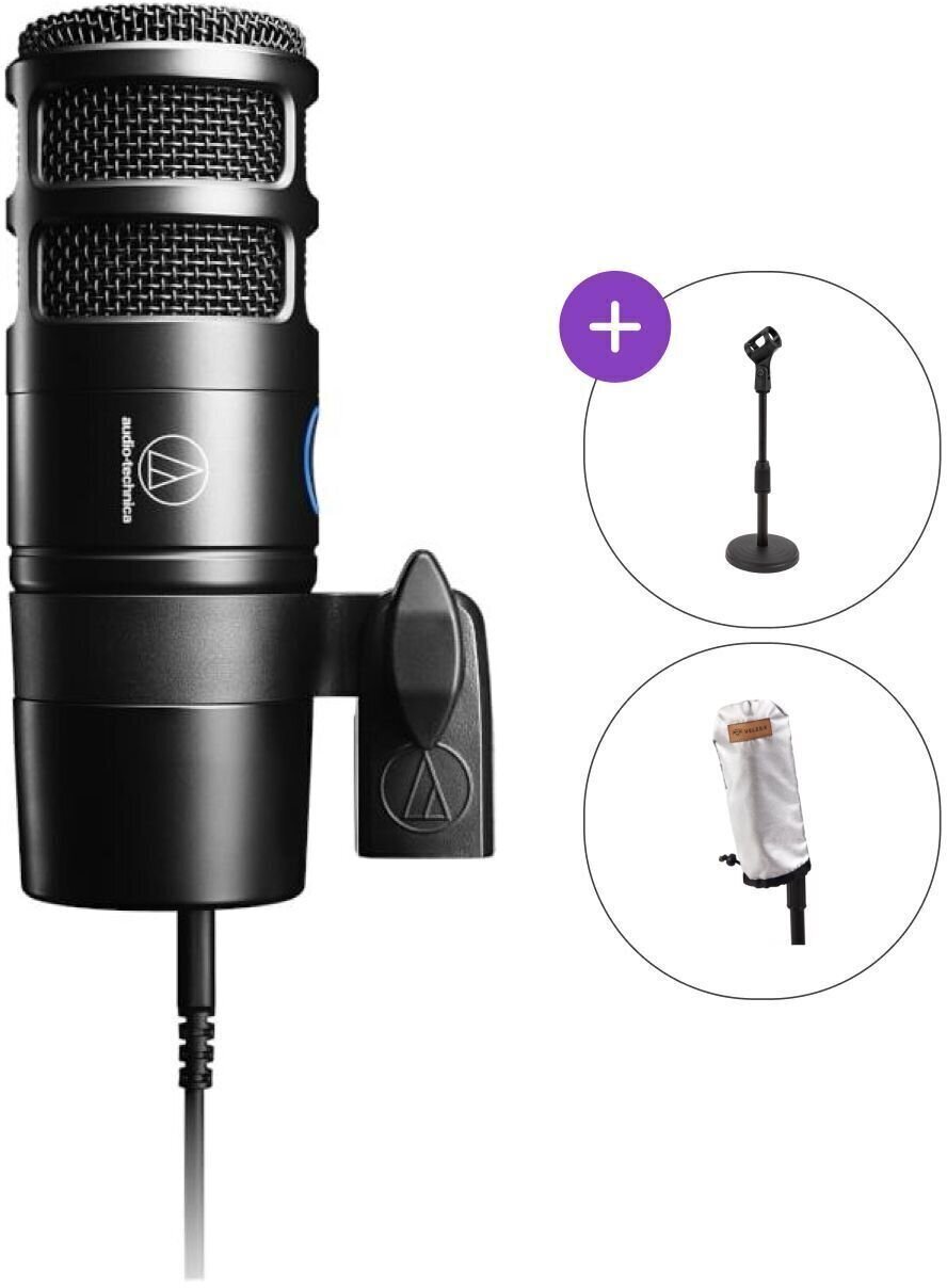 USB Mikrofon Audio-Technica AT2040USB SET USB Mikrofon