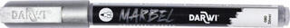 Felt-Tip Pen Darwi Marbel Marker 2 mm Silver N°080 1 pc