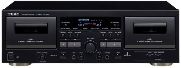 Stolní hudební prehřávač TEAC W-1200 Black Stolní hudební prehřávač - 1