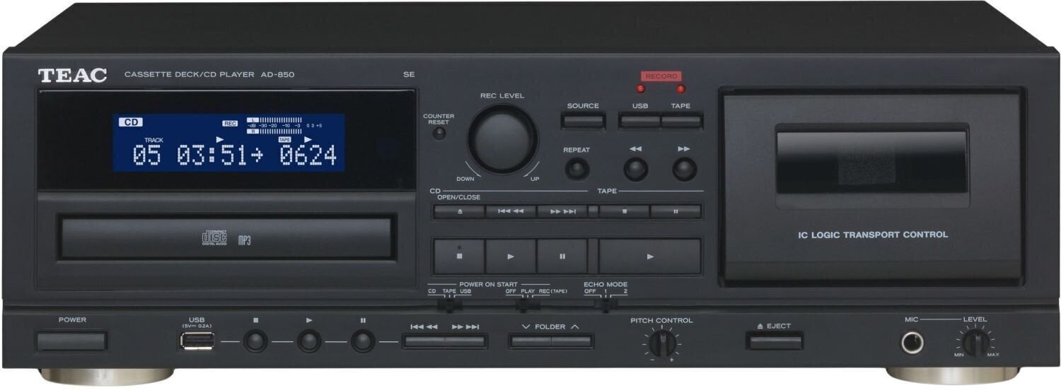 Hi-Fi Kombinovaný prehrávač TEAC AD-850-SE Hi-Fi Kombinovaný prehrávač