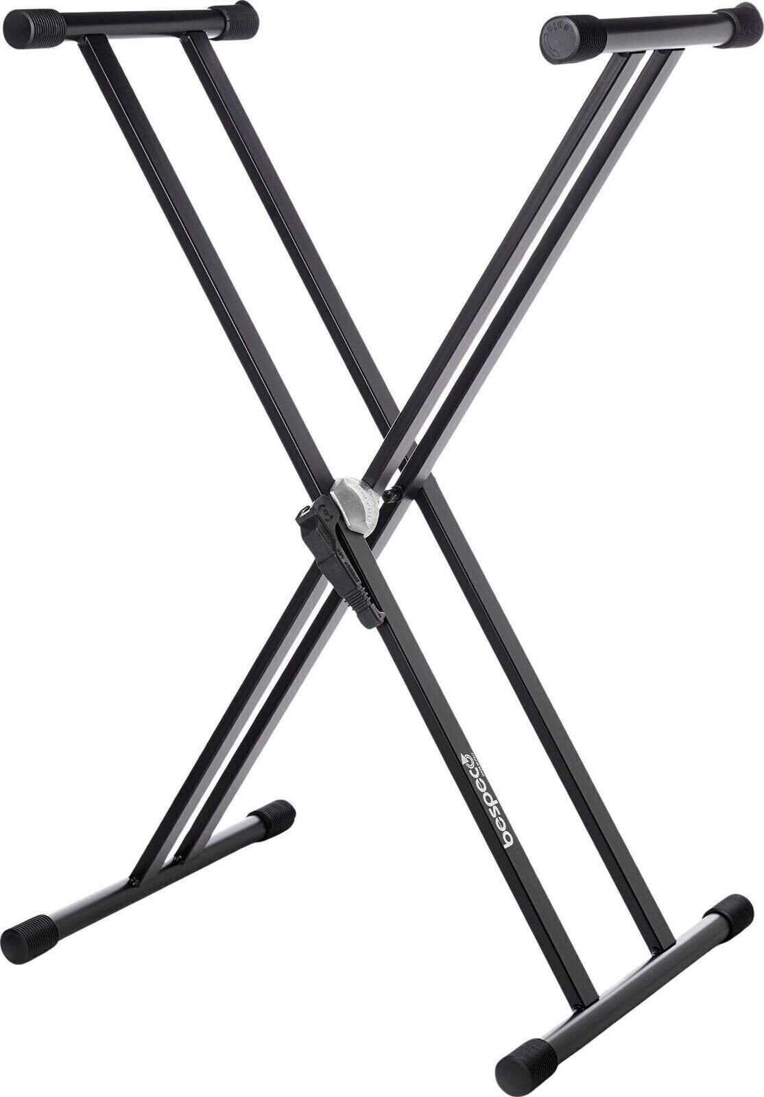 Folding keyboard stand Bespeco CROCODILEDSL Folding keyboard stand Black