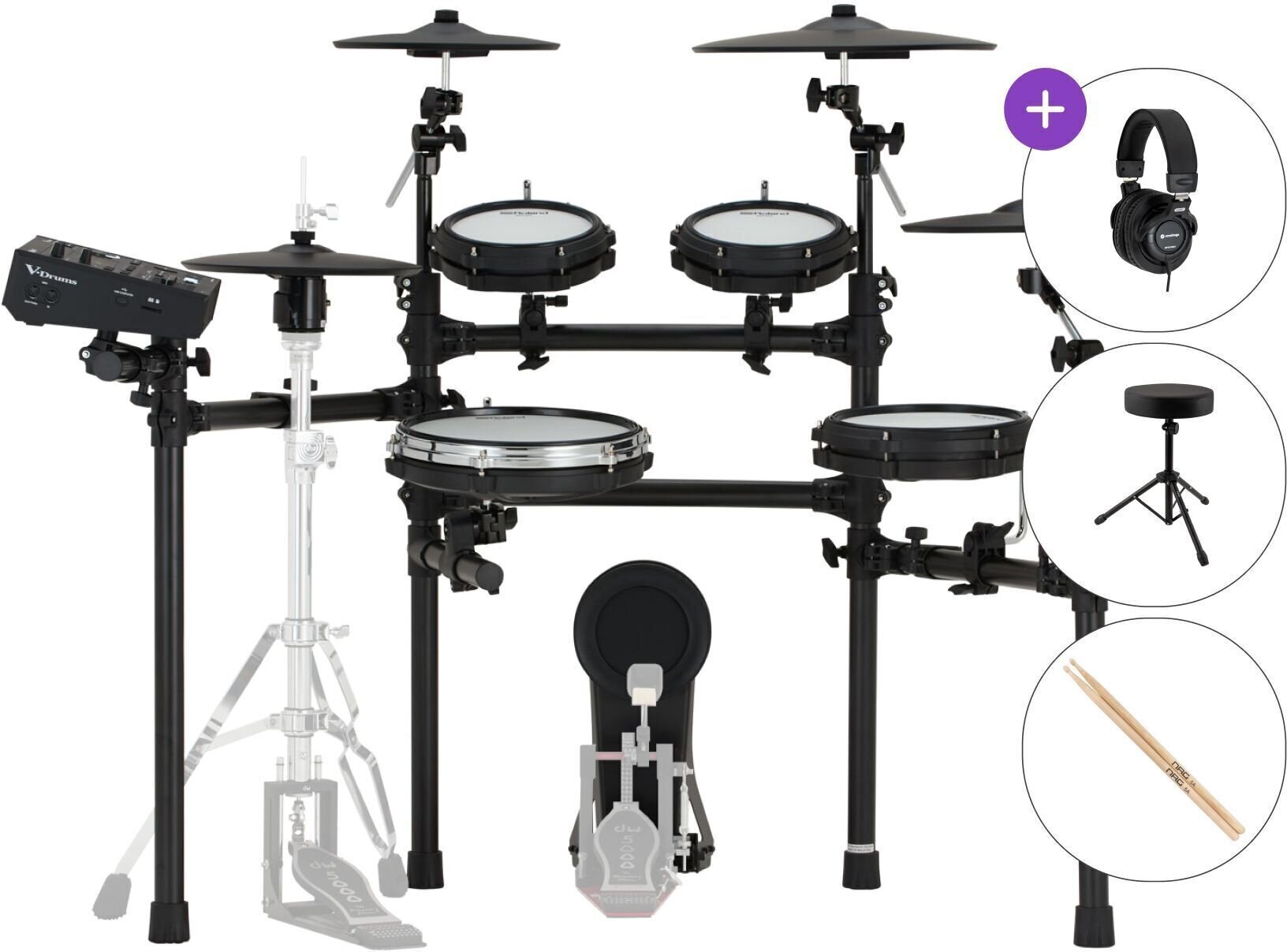 Batterie électronique Roland TD513 SET Black Batterie électronique