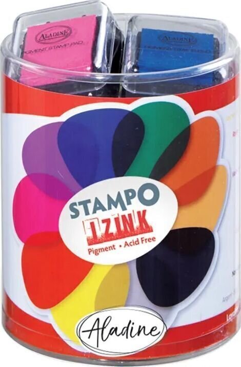 Razítko Aladine Stampo Izink Sada pigmentů Basic Colors