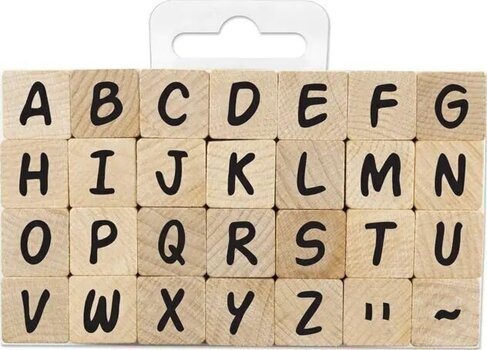 Ștampila pentru copii Aladine 03473 Set De Timbre 28 Bucăți-Alfabet - 1