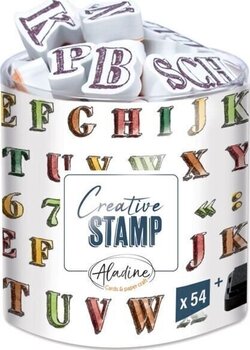 Pečat Aladine 03727 Сет за заптивање 54 Ком-Абецеда И Бројеви - 1