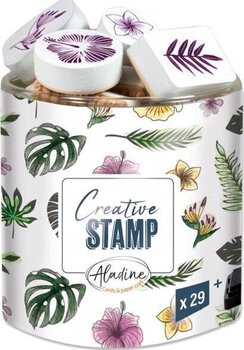 Razítko Aladine 03744 Sada razítek 29 ks-Tropické listy - 1