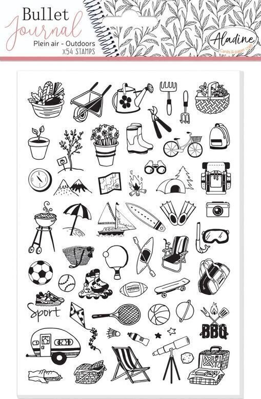 Pečat Aladine Stampo Сет за заптивање 54 Ком-Напољу