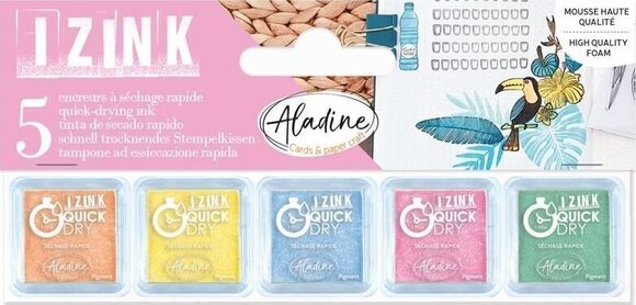 Печат Aladine Izink Подложка за печат Spring Colors - 1
