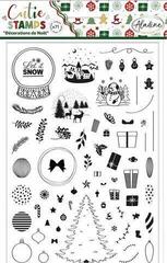 Печат Aladine 03974 Комплект печати Коледни украси 71 бр.