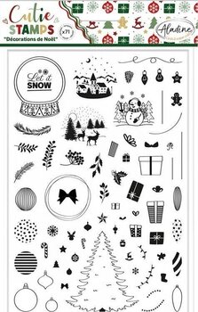 Štampiljka Aladine 03974 Komplet Žigov Božični Okraski 71 Kosov - 1
