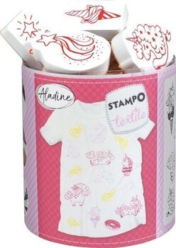 Francobollo per bambini Aladine Stampo Set di sigillatura 14-Unicorni magici - 1