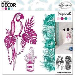 Ștampila pentru copii Aladine Stampo Set de sigilare 3 buc.-Tropical