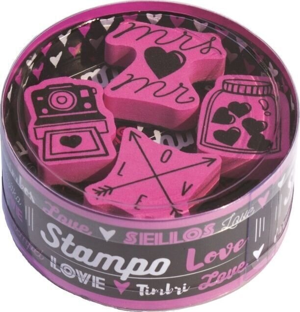 Штамп Aladine Stampo Комплект ущільнень Кохання-4 Шт.