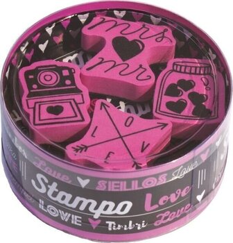 Штамп Aladine Stampo Комплект ущільнень Кохання-4 Шт. - 1