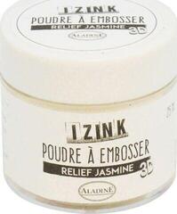 Embossing Aladine Izink Kohokuviointijauhe Jasmine White 25 ml