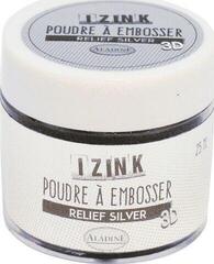 Embossing Aladine Izink Kohokuviointijauhe Silver 25 ml