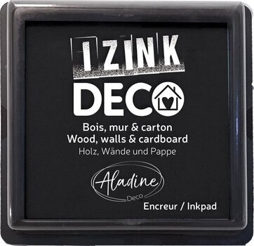 Pečat Aladine Izink Deco Подлога За Печат Black - 1