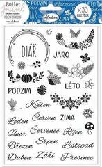 Pečat Aladine Stampo Сет за заптивање 33 Ком.-Годишња Доба