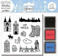 Pečat Aladine Stampo City Сет Печата Праг 12 kom