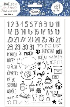 Pečat Aladine Stampo Planner Сет Печата Дневник 81 Ком - 1