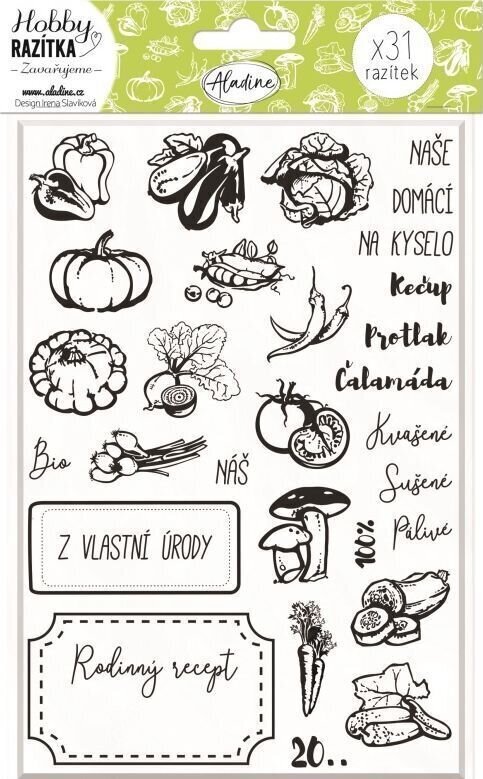 Pečat Aladine Stampo Hobby Сет за заптивање 31 Ком-Конзервирање