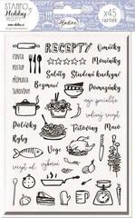 Pečat Aladine Stampo Hobby Сет за заптивање 45 Ком-Моји Рецепти