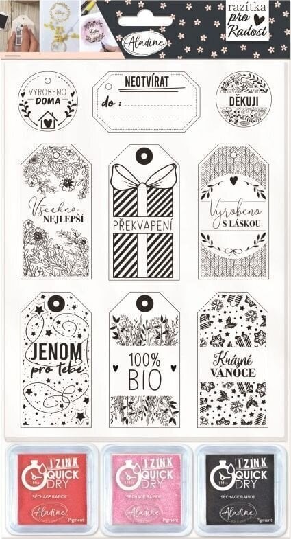 Pečat Aladine 55411 Сет за заптивање 9 Ком-Ознаке