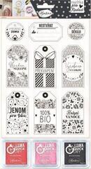 Печат Aladine 55411 Комплект за уплътняване 9 бр.-Етикети