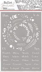 Szablon Aladine 55414 Szablon 19 x 13 cm Wieńce, miesiące i dni