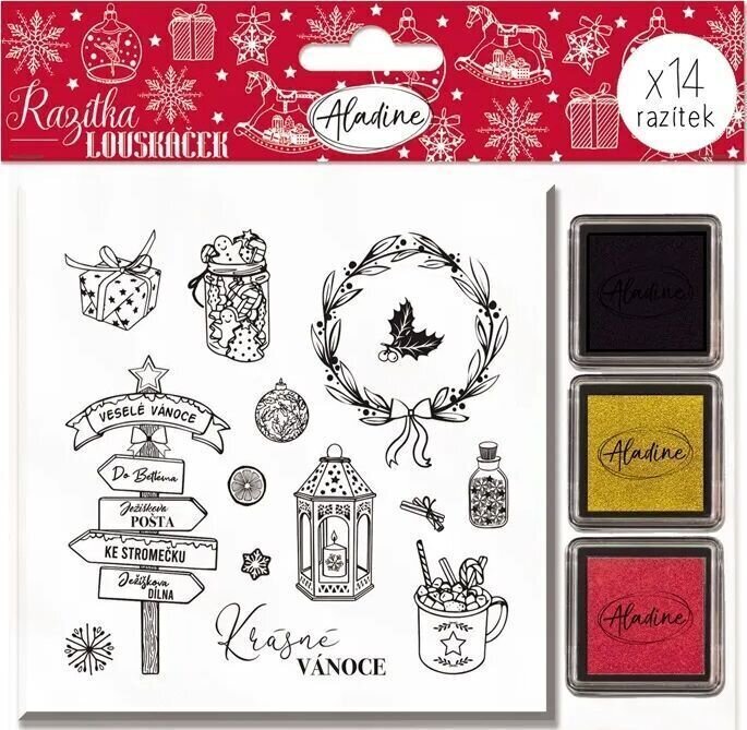 Pečat Aladine Stampo Noël Сет за заптивање 14-Крцко Орашчић