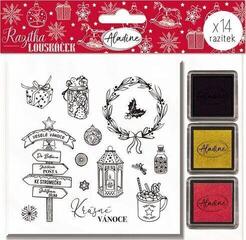 Ștampila pentru copii Aladine Stampo Noël Set de sigilare 14-Spărgătorul De Nuci