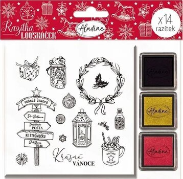 Pečat Aladine Stampo Noël Сет за заптивање 14-Крцко Орашчић - 1