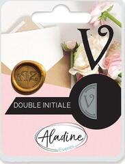 Tetting Aladine Stamp Double Initiale V