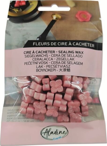 Pečati Aladine 72629 Granulirani pečatni vosak Pearly Powder Pink