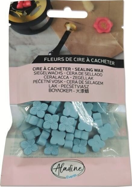 Pečati Aladine 72637 Granulirani pečatni vosak Light Blue