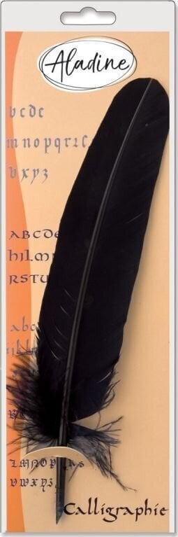 Kaligrafická pomůcka Aladine 80204 Husí brk Black