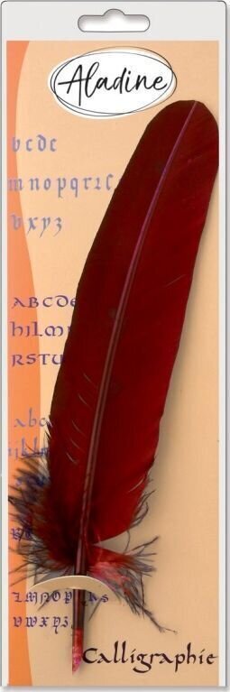 Kaligrafická pomůcka Aladine 80220 Husí brk Red