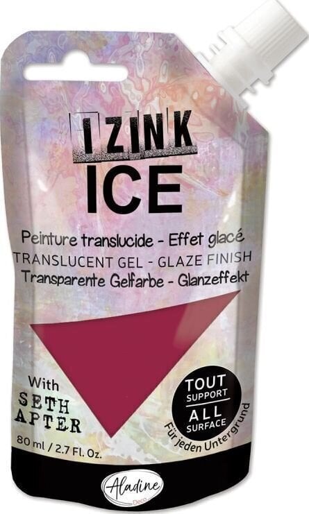 Цвят Aladine Izink Ice Цвят на ефекта Raspberry 80 ml 1 бр.