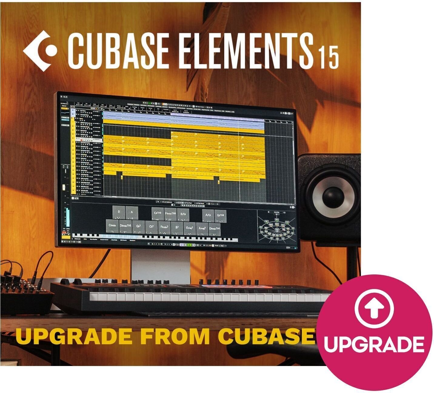 Update / Upgrade / Expansion Steinberg Cubase Elements 15 UG from AI (Digitaalne toode)