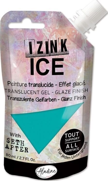 Farve Aladine Izink Ice Effektfarve Turquoise 80 ml 1 Stk.