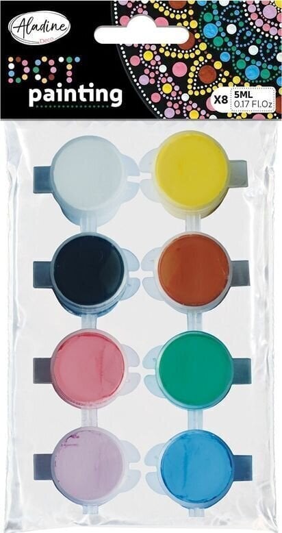 Aladine 80885 Barvy na tečkování 8 ks