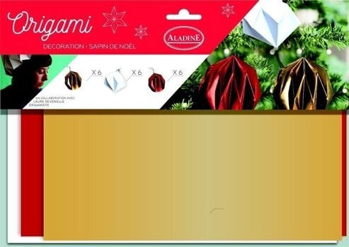 Modello di carta Aladine Origami Modello di carta decorazioni natalizie - 1