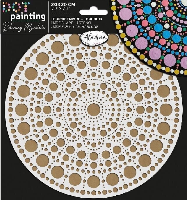 Dot Work Aladine 85501 Kit De Puncte Mandala 1 20 cm